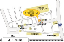川崎駅からのアクセス